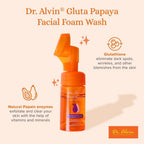 Dr Alvin - Gluta Papaya Facial Foam Cleanser 115ml