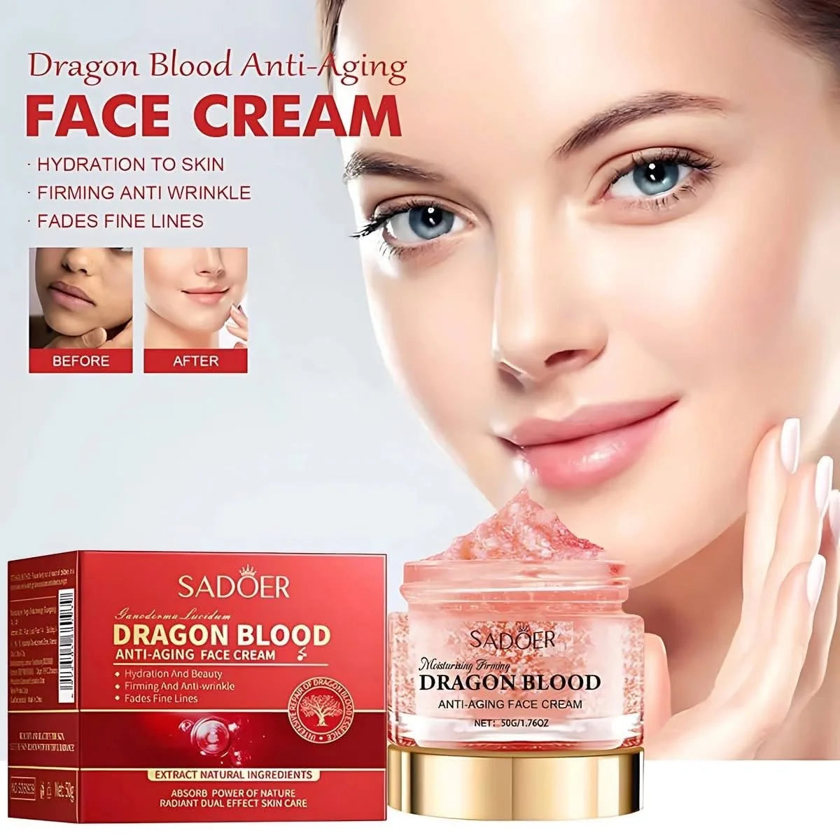 Sadoer - Dragon Blood Anti-aging Face Cream 50g