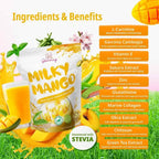 Glowming Shape Milky Mango Drink - 10 Sachets
