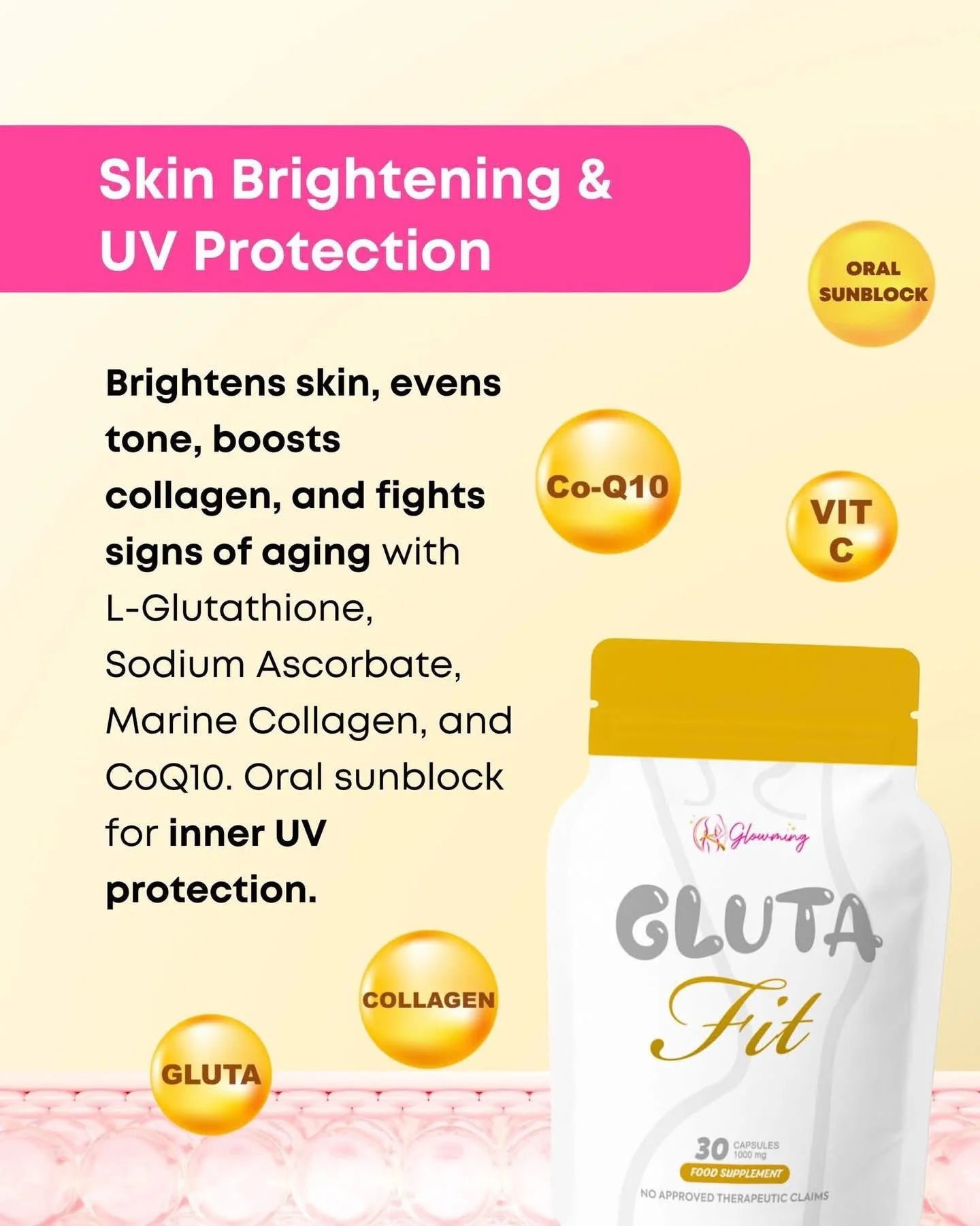 Cris Cosmetics - Gluta Fit 30 Caps