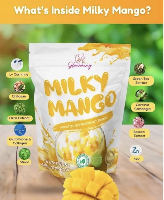 Glowming Shape Milky Mango Drink - 10 Sachets