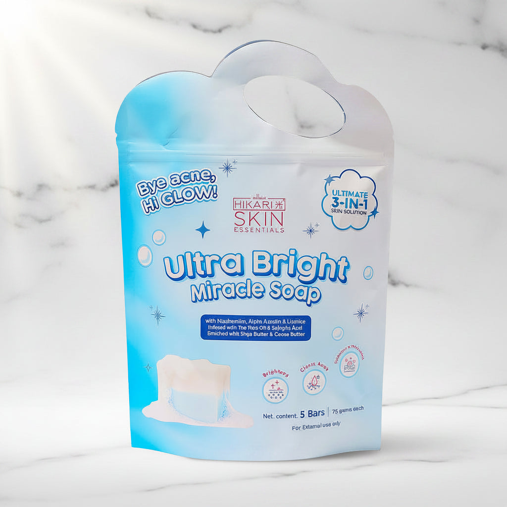 Hikari Ultra Bright Miracle Soap - 5 Bars