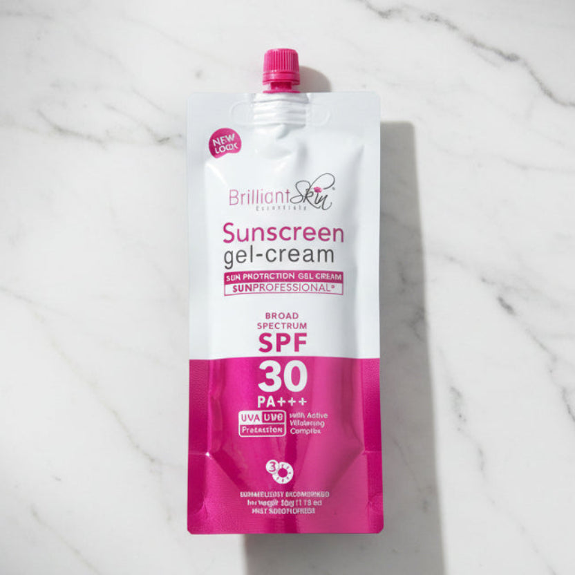 Brilliant Sunscreen Gel Cream 50g with SPF 30