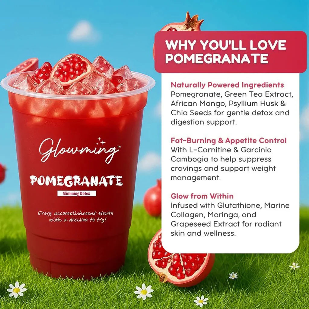 Glowming Pomegranate Drink Powder 10 Servings