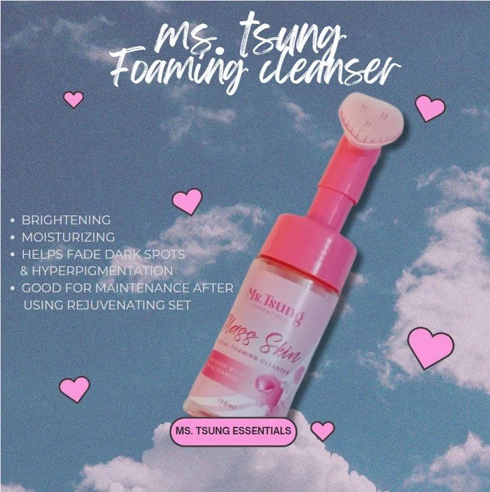 Miss Tsung - Glass Skin Facial Foaming Cleanser 100ml
